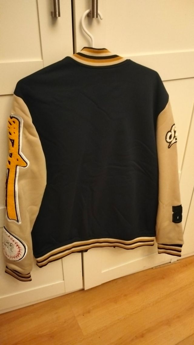 Chaqueta Bomber Estilo Beisbol Talla S