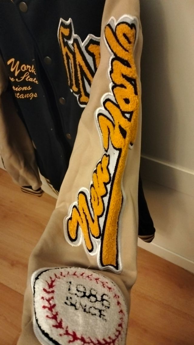 Chaqueta Bomber Estilo Beisbol Talla S