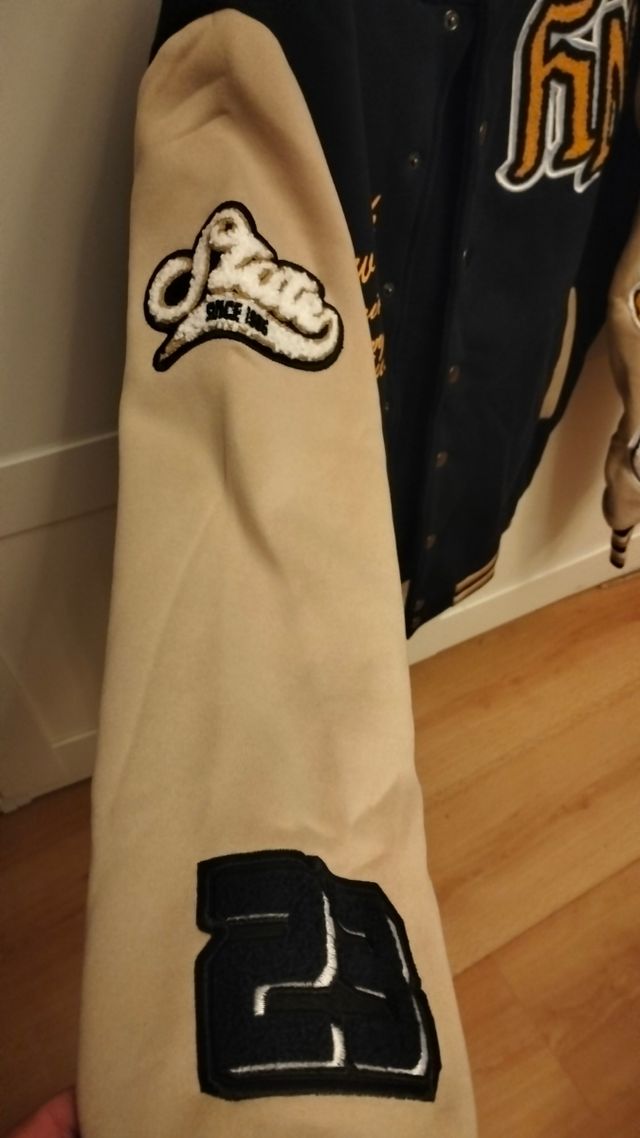 Chaqueta Bomber Estilo Beisbol Talla S