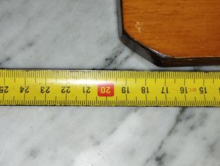 Candeeiro e Cinzeiro Vintage em Madeira