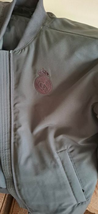 Chaqueta Adidas Real Madrid Negra Oficial