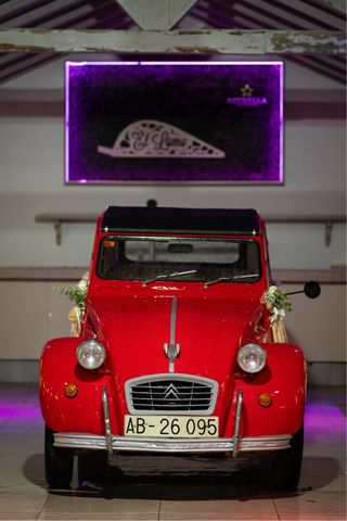 Alquiler coche para bodas y eventos  Citroën 2CV 
