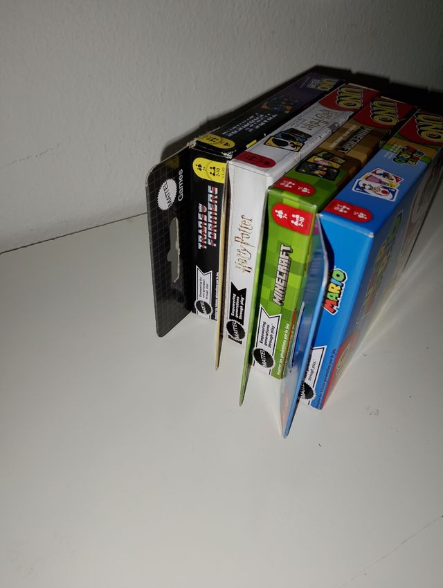 4 Mazzi UNO Nuovi Sigillati