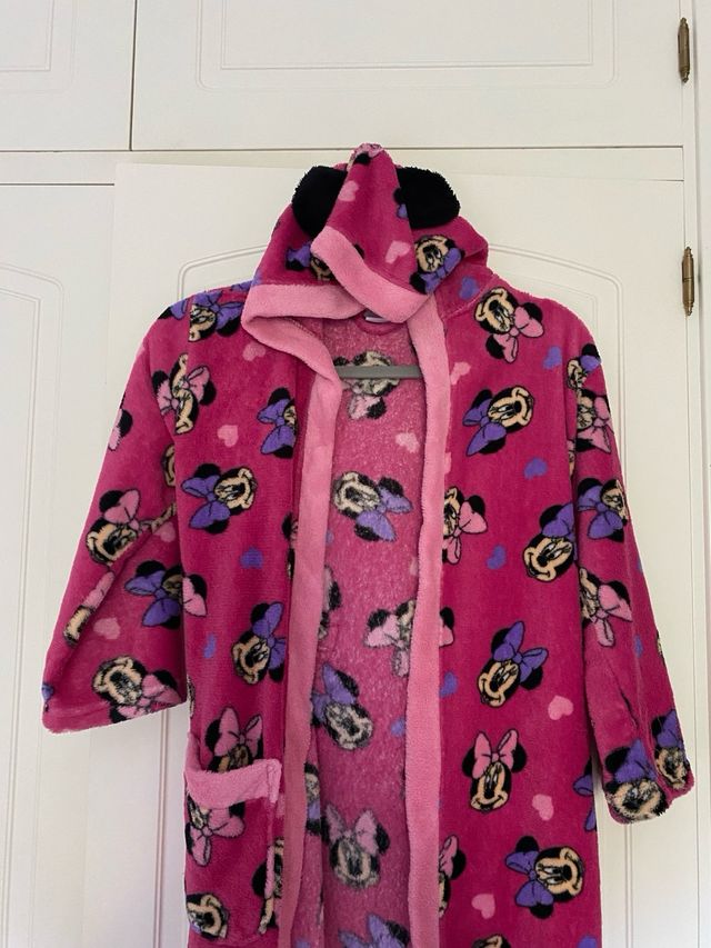 Bata Minnie Mouse Rosa y Morado