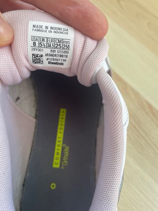 Zapatillas Reebok Talla 38.5