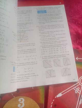 Libros matemáticas 3 eso del 1,2,3 trimestre