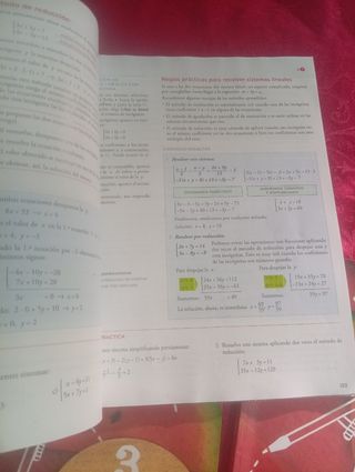 Libros matemáticas 3 eso del 1,2,3 trimestre