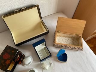 Joyeros vintage/nuevos/2,3,4,5,6,7,8,9y10€/nuevos