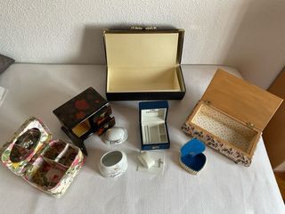 Joyeros vintage/nuevos/2,3,4,5,6,7,8,9y10€/nuevos