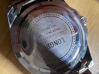 Orologio Longbo Diver Pepsi Blu/Rosso