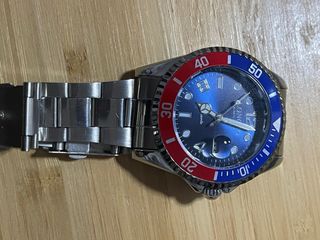 Orologio Longbo Diver Pepsi Blu/Rosso