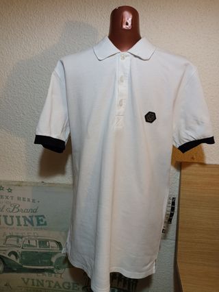 Polo Philipp Plein Blanco y Negro