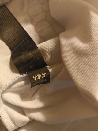 Polo Philipp Plein Blanco y Negro