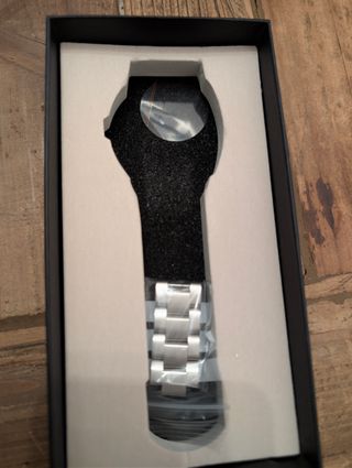 Reloj Tandorio Automático Rojo y Plateado