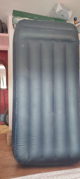Colchón hinchable plástico