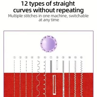 Máquina de coser multifunción
