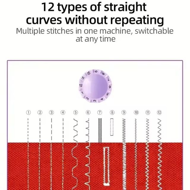 Máquina de coser multifunción