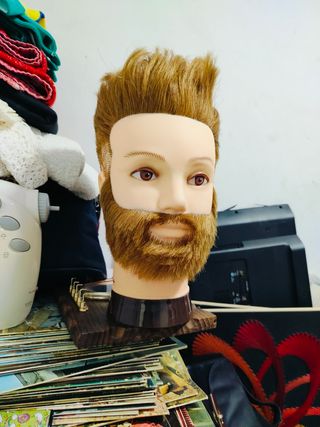 Cabeza de maniquí para peluquería