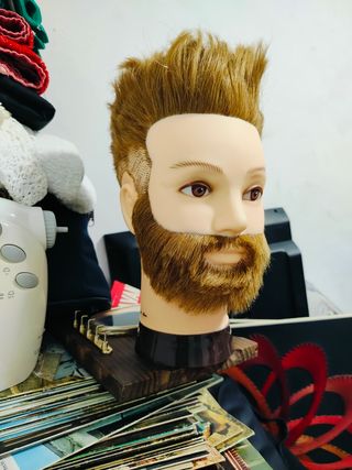 Cabeza de maniquí para peluquería