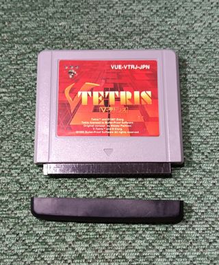 V-Tetris Nintendo Virtual Boy Cartucho VUE-VTRJ-JP