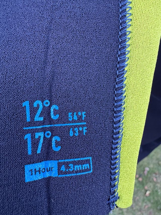 Neopreno surf Olaian niños 4/3