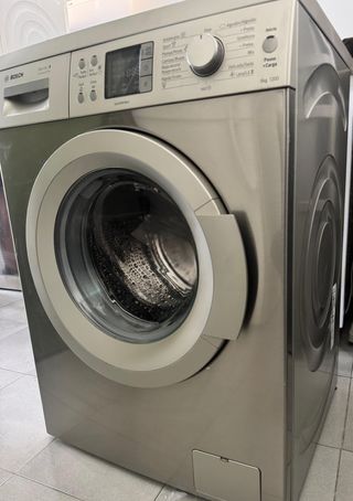 LAVADORA BOSCH DE 8 KILOS DE 1200RPM EN INOX 