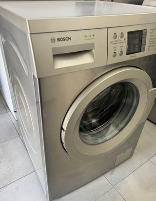 LAVADORA BOSCH DE 8 KILOS DE 1200RPM EN INOX 