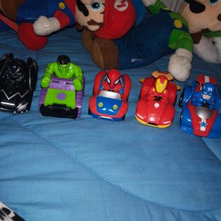 Coches Superhéroes Marvel y DC