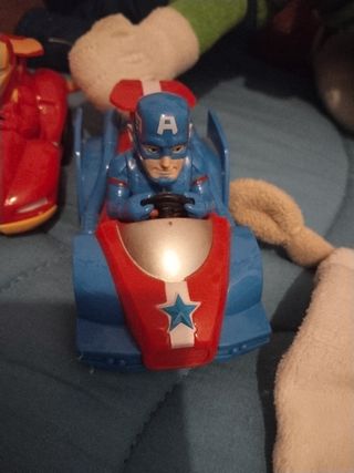 Coches Superhéroes Marvel y DC