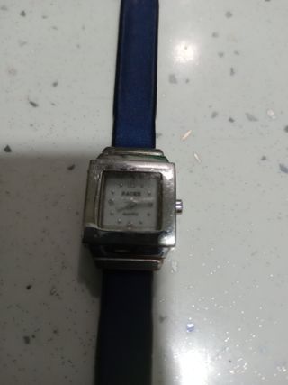 Reloj Racer Plata y Azul