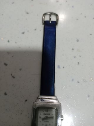 Reloj Racer Plata y Azul