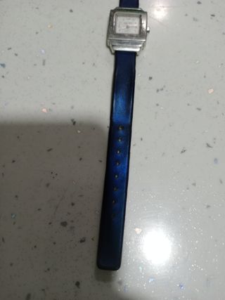 Reloj Racer Plata y Azul
