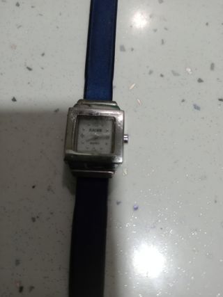 Reloj Racer Plata y Azul