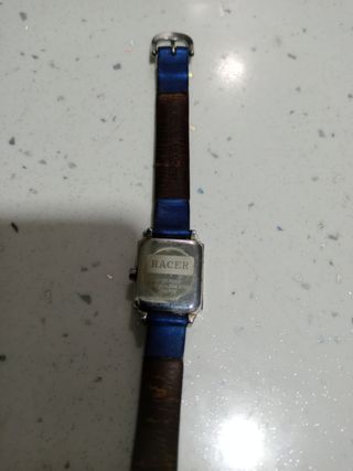 Reloj Racer Plata y Azul