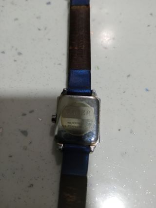 Reloj Racer Plata y Azul
