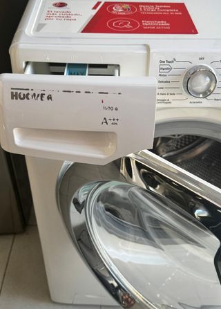 LAVADORA HOOVER DE 10 KILOS BLANCO 1500RPM