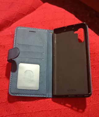 Funda Samsung Galaxy Note 10 Azul y Rojo