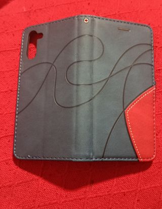 Funda Samsung Galaxy Note 10 Azul y Rojo