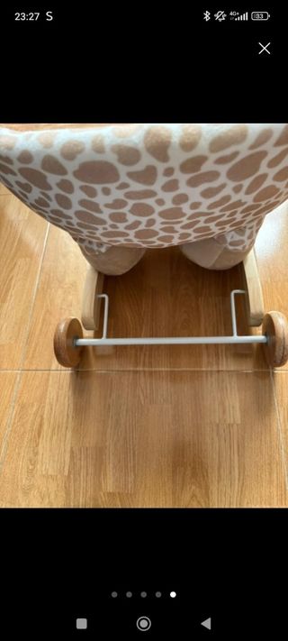 Jirafa balancín para bebés