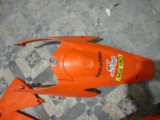 Plásticos KTM SX Naranja y Negro