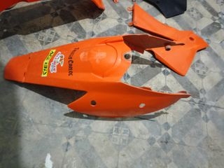 Plásticos KTM SX Naranja y Negro