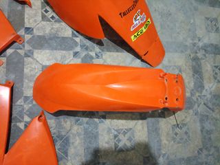 Plásticos KTM SX Naranja y Negro