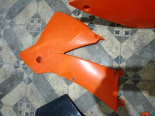 Plásticos KTM SX Naranja y Negro