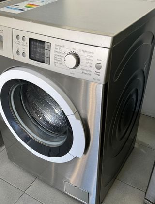LAVADORA BOSCH EN INOX DE 8 KILOS 1200RPM