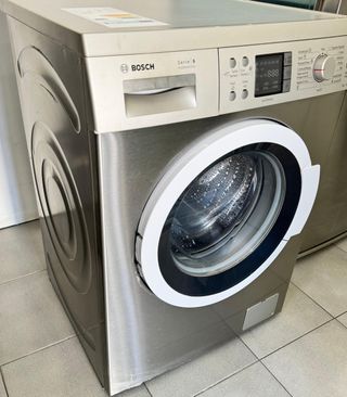 LAVADORA BOSCH EN INOX DE 8 KILOS 1200RPM