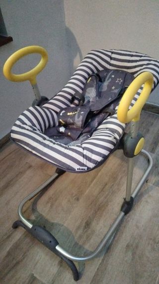 Hamaca bebé Beaba rayas y estrellas