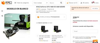 Ordenador Gaming Intel i7 4790 GTX 1060 6GB GDDR5