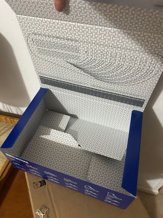 Caja Birkenstock Azul y Marrón