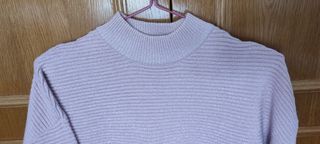 Jersey H&M rosa pálido de lurex brillante