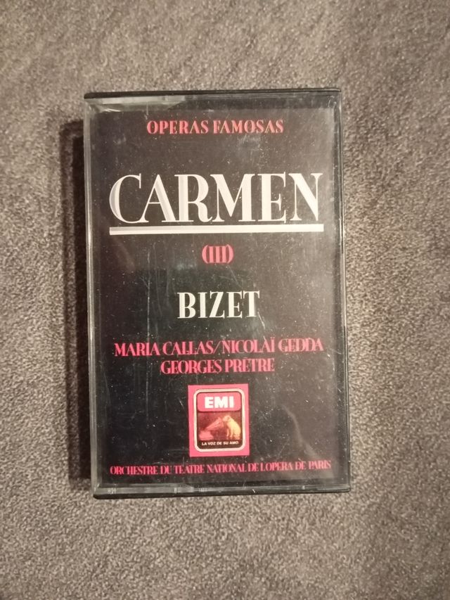 Casete Carmen Bizet EMI